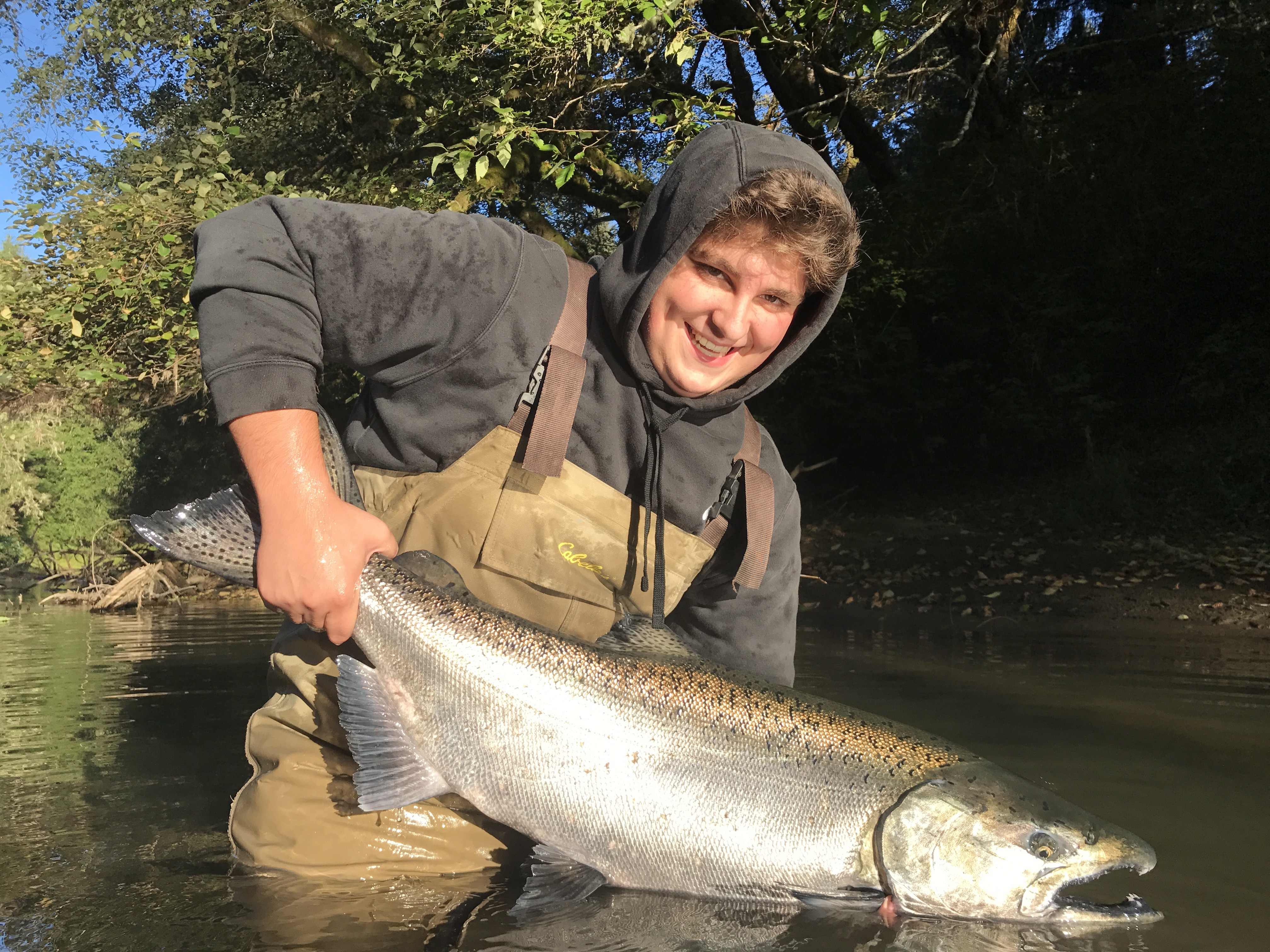 Salmon Techniques With JP’s Guide Service