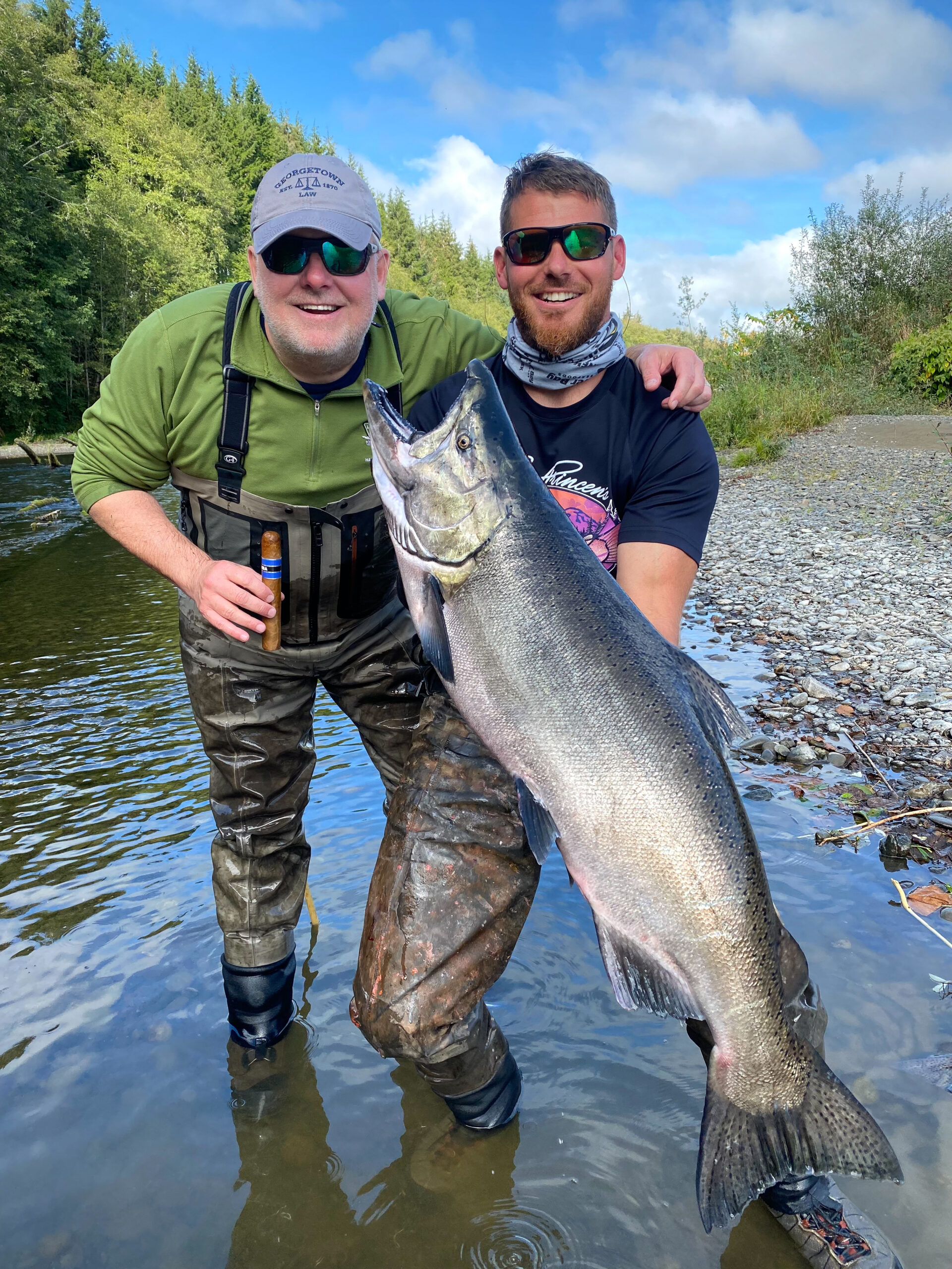 Chinook & Coho Salmon Fishing, September – November 2023 – Joe Princen  Guide Service